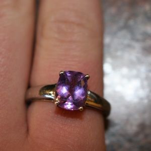 Costume jewelry Sterling silver ring